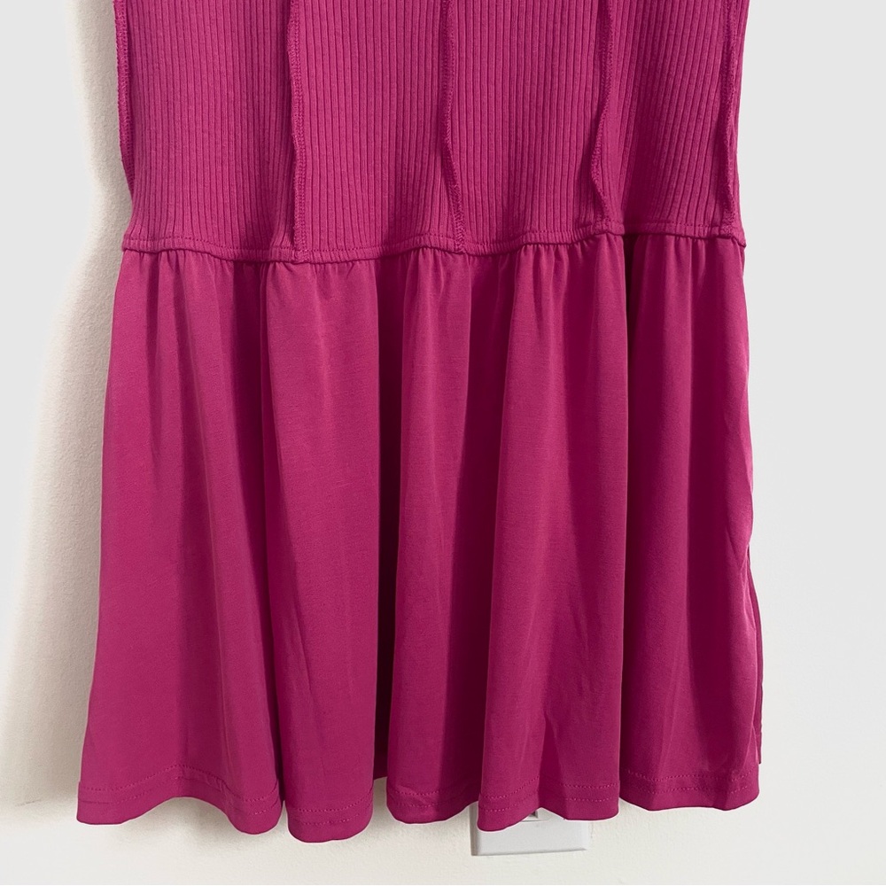 Anthropologie Daily Practice Buzzer Beater Sleeveless Mini Dress  Size M NWT - Picture 11 of 11